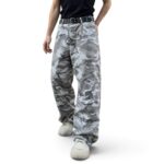Pantalón Baggy Camuflado Gris Extreme